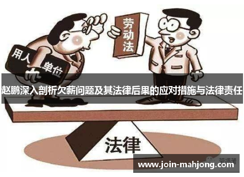 赵鹏深入剖析欠薪问题及其法律后果的应对措施与法律责任